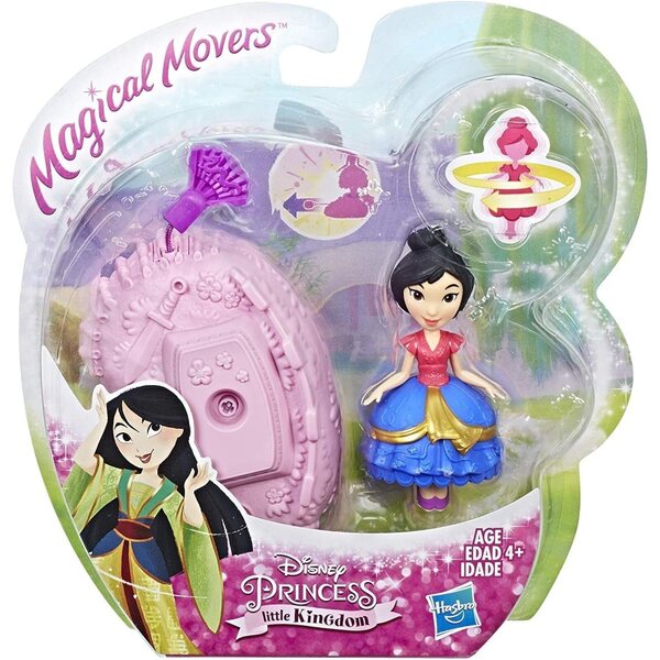 Hasbro DPR Magic Movers Base mit Rapunzel Disney Princess Puppe 13 cm