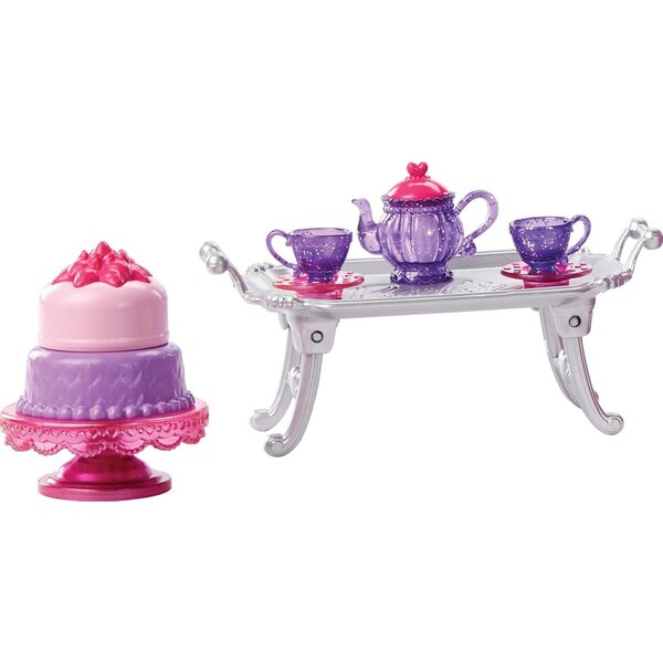 Barbie Dreamtopia-Spielset mit Tee-, Kuchen- und Prinzessinnen-Accessoires