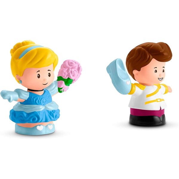 Little People Disney-Prinzessinnen Aschenputtel und Prinz – Disney-Spielzeug für Kinder ab 3 Jahren