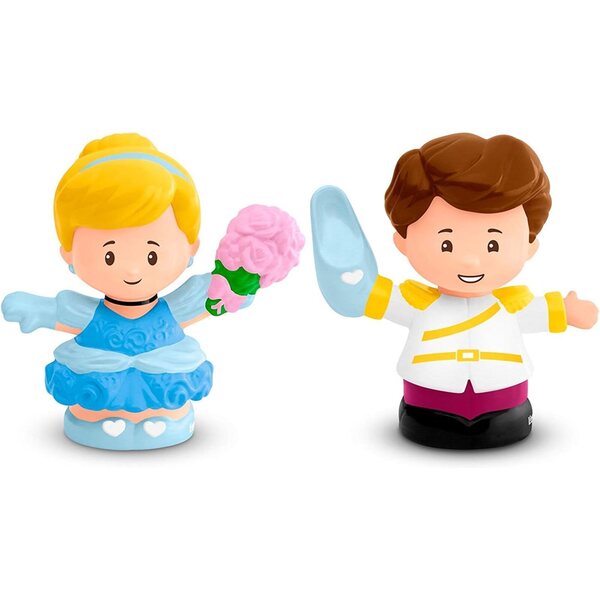 Little People Disney-Prinzessinnen Aschenputtel und Prinz – Disney-Spielzeug für Kinder ab 3 Jahren