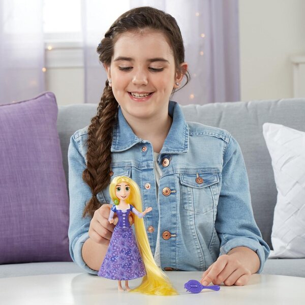 Disney Princess Rapunzel Bambola Cantante con Musica e Luce Pascal