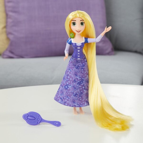 Disney Princess Rapunzel Bambola Cantante con Musica e Luce Pascal