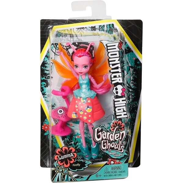 Monster High Wingrid Bambola con Ali Fantasma Creature Fantastiche FCV48