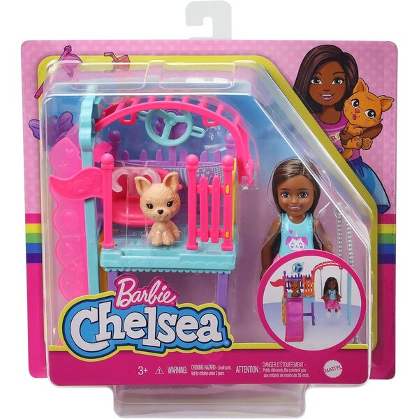 Barbie Chelsea mit Kätzchen und Eiswagen – farbenfrohes und interaktives Spielset