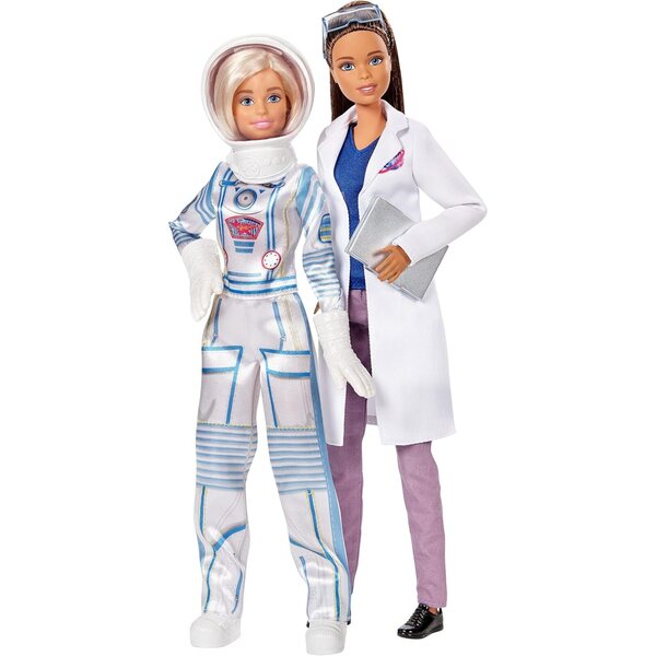 Barbie Karriere als Astronaut und Luft- und Raumfahrtingenieur – Set mit Weltraumpuppen und Zubehör