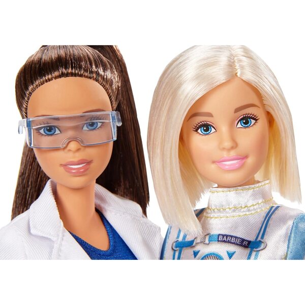 Barbie Karriere als Astronaut und Luft- und Raumfahrtingenieur – Set mit Weltraumpuppen und Zubehör