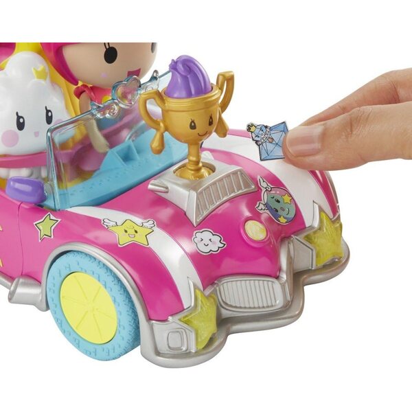Barbie Heldin Pixel-Videospielset mit Fahrzeug und Puppe für 2D-Abenteuer