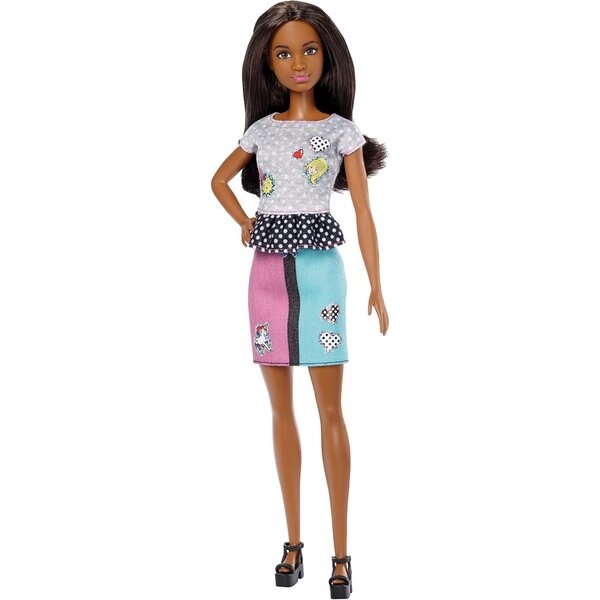 Barbie D.I.Y. Bambola Emoticon Fashion per Piccole Designer Creative