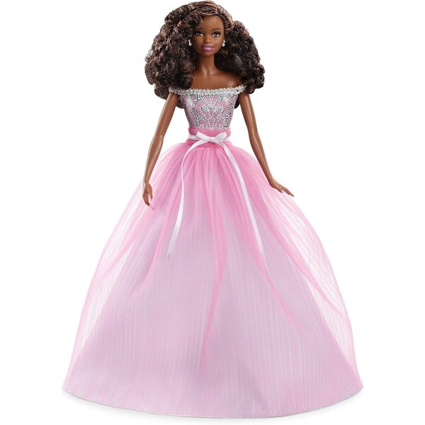 Barbie Collector Geburtstagswünsche-Puppe mit elegantem Kleid und Accessoires