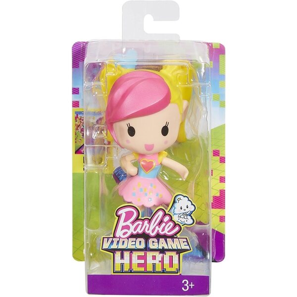 Barbie DTW14 Mehrfarbige Puppe mit Ständer, inspiriert von 2D-3D-Charakteren