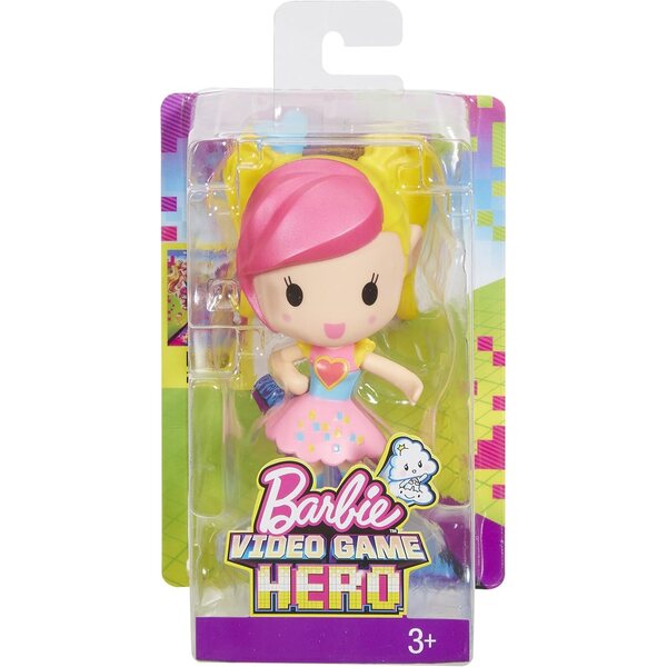 Barbie DTW14 Mehrfarbige Puppe mit Ständer, inspiriert von 2D-3D-Charakteren