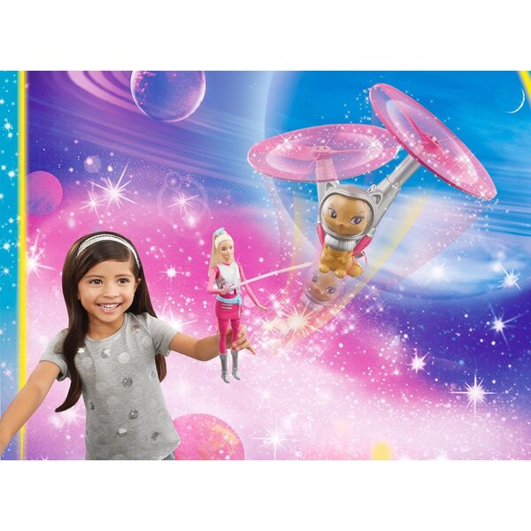 Barbie Avventura Stellare con Gattino Volante e Accessori Spaziali