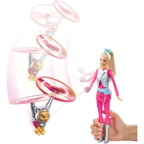 Barbie Avventura Stellare con Gattino Volante e Accessori Spaziali