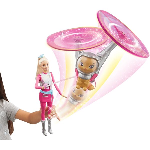 Barbie Avventura Stellare con Gattino Volante e Accessori Spaziali