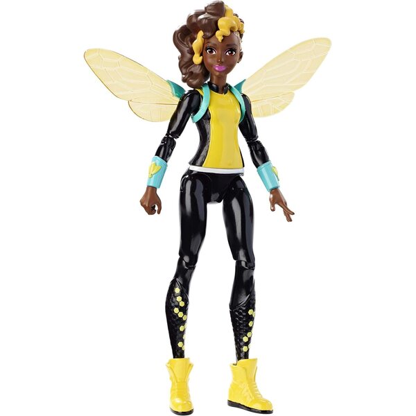 Bambola Bumblebee DC Super Hero Girls 15 cm con 11 articolazioni per azione dinamica