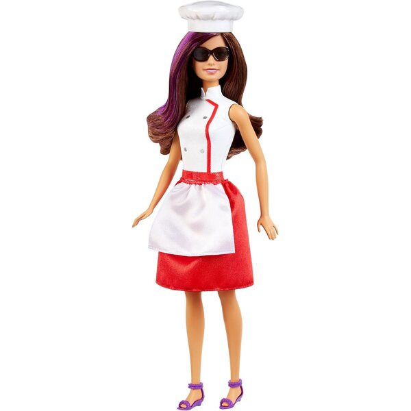 Barbie Spy Squad Teresa: Geheimagentenpuppe mit Kochkostüm