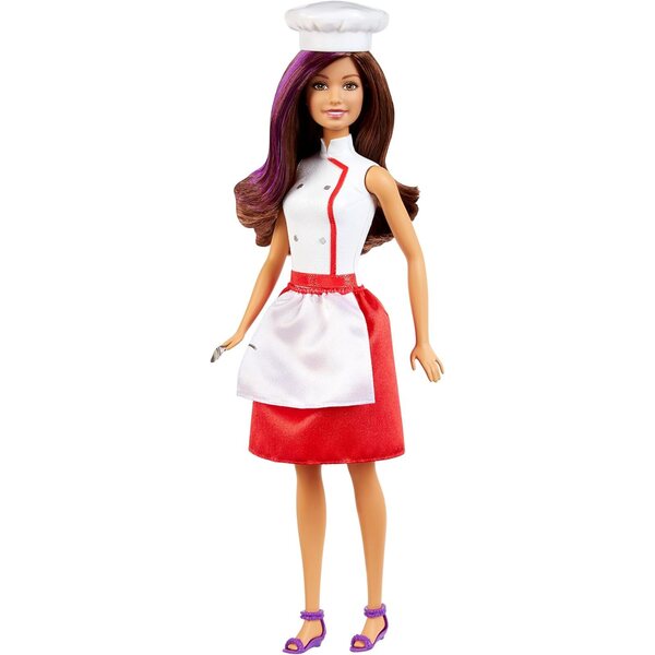 Barbie Spy Squad Teresa: Geheimagentenpuppe mit Kochkostüm