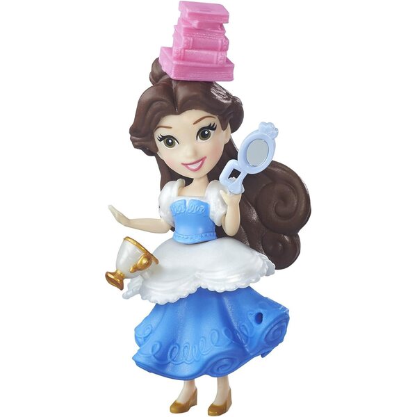 Disney-Prinzessinnen Schneewittchen Belle Merida Cinderella 5 cm große Puppen mit austauschbaren Kleidern