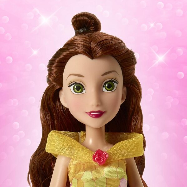 Disney Princess Belle: Puppe mit Zauberrock und Zubehör inklusive