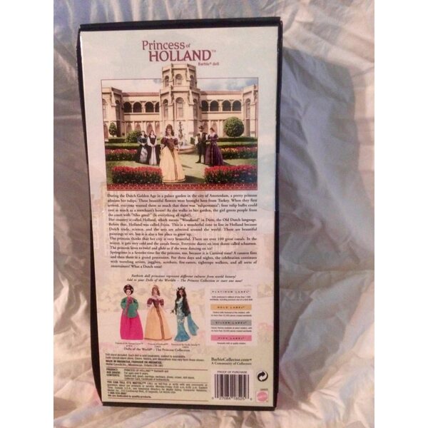 Barbie Princess of Holland Limited Edition 25. Jubiläum – Sammlerpuppe