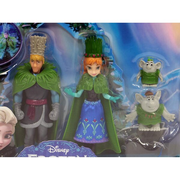 Frozen Geschenkset Kleine Troll-Hochzeitspuppen Mattel - Anna und Kristoff Hochzeit