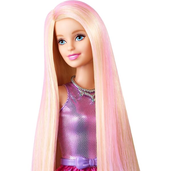 Barbie Magic Hair mit sofortigem Farbwechsel und festlichen Accessoires