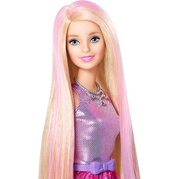 Barbie Magic Hair mit sofortigem Farbwechsel und festlichen Accessoires