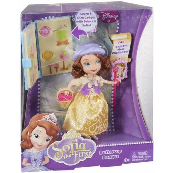 Disney Sofia Die Erste: Sofia Buttercup Scout Doll von Mattel, Spiel für Kinder