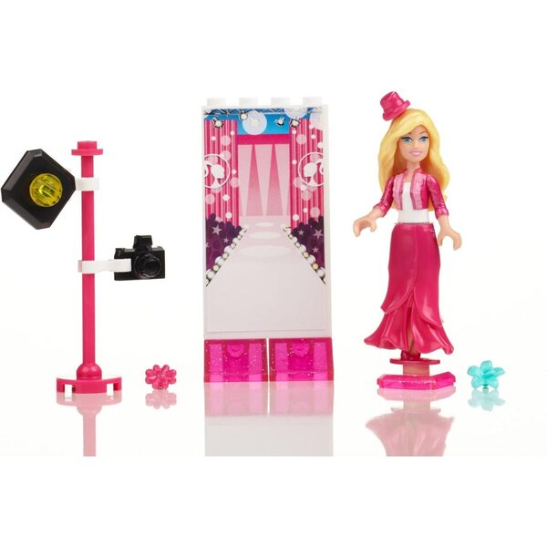 Mega Bloks Barbie-Modemodell mit Laufsteg und Lichtern, inklusive Modeset