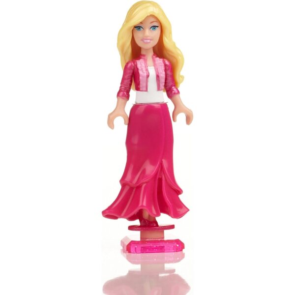 Mega Bloks Barbie-Modemodell mit Laufsteg und Lichtern, inklusive Modeset