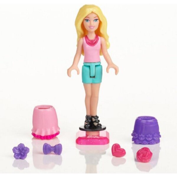Mega Bloks Barbie Party Time: Bauparty-Set mit Barbie und Modeaccessoires