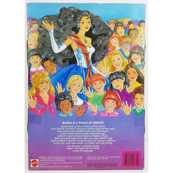 Barbie UNICEF original asiatische Puppe von Mattel – Sonderedition der Solidarität