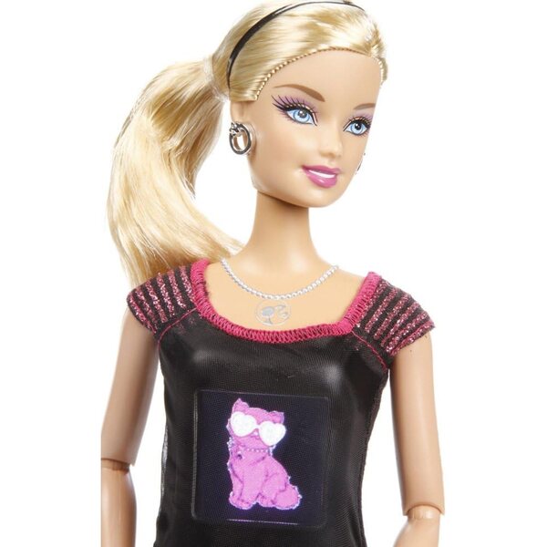 Barbie Foto Cam: Bambola Fotografica con Maglietta Personalizzabile e USB
