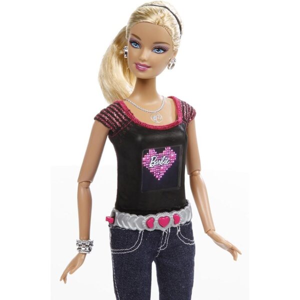 Barbie Foto Cam: Bambola Fotografica con Maglietta Personalizzabile e USB