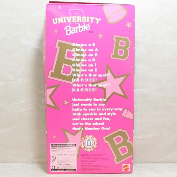 Barbie Cheerleader North Carolina State 1996 – Neu und Sammlerstück