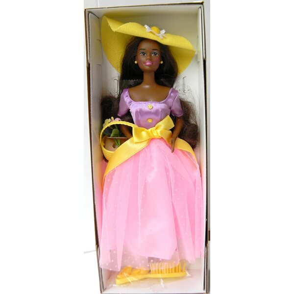 Mattel Primavera Fiore Barbie Afroamericana - Bambola Collezione 2024