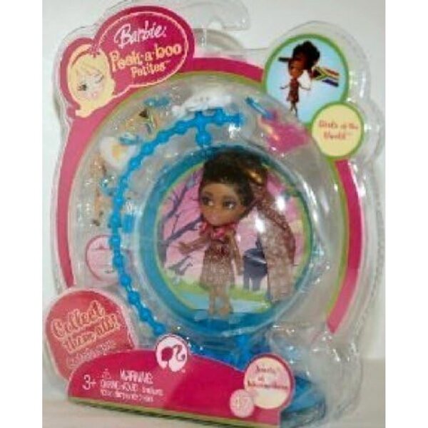 Barbie Peek-a-boo Petites #47 Femila Johannesburg – Mattel Collection Puppe