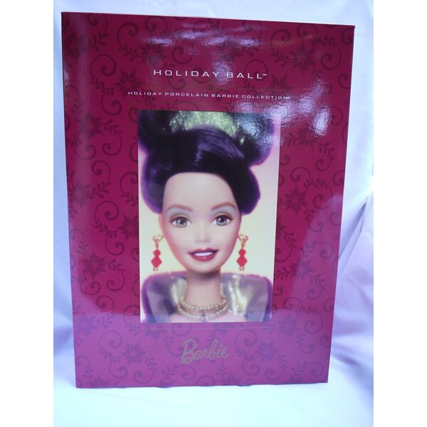 Barbie Holiday Ball 1997 – Porzellanpuppe, limitierte Weihnachtsedition