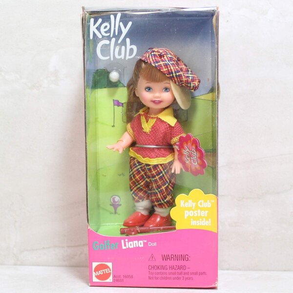 Barbie Kelly Club Löwe Liana Puppe – Freundin der kleinen Schwester Kelly