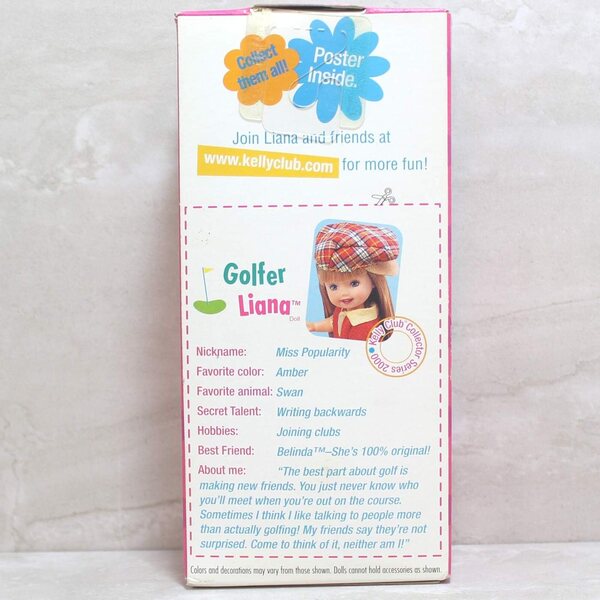 Barbie Kelly Club Löwe Liana Puppe – Freundin der kleinen Schwester Kelly
