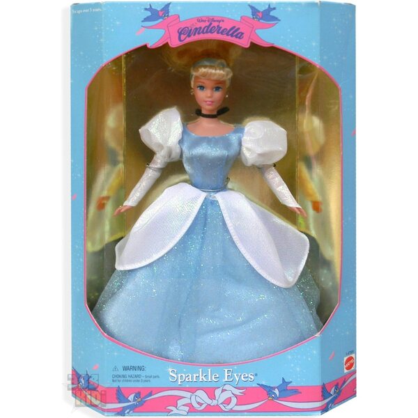 Cinderella Disney Sparkle Eyes Mattel Special Edition 1995 Puppe