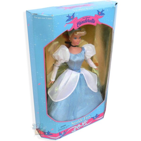 Cinderella Disney Sparkle Eyes Mattel Special Edition 1995 Puppe