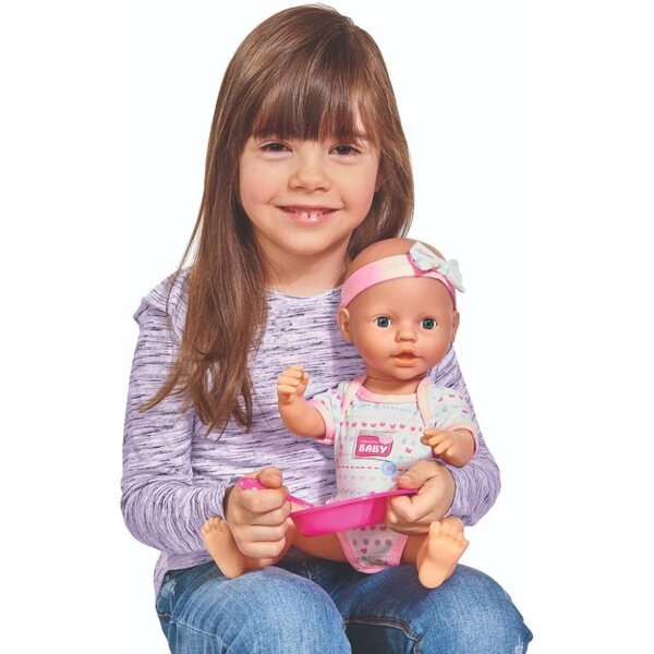 Simba Bambola Neonato 38 cm con Accessori Completi per Giochi di Ruolo