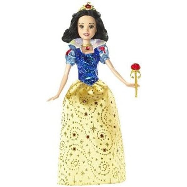 Disney Shimmer Princess Schneewittchen mit Juwelenkleid und magischen Accessoires
