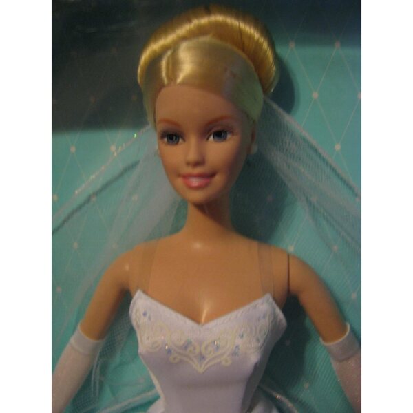 Barbie Wedding Wishes 2003 Edizione Limitata Abito Sposa Bianco con Velo e Guanti