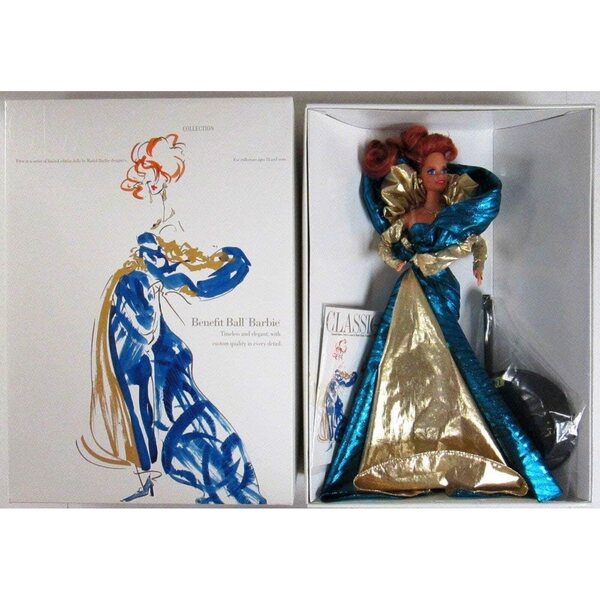 Barbie Limited Edition 1992 in smaragdgrünem und goldenem Kleid – Exklusive Kollektion