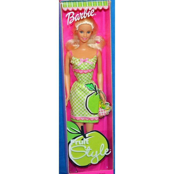 Barbie da collezione 2001 Blonde Fruit Style – Edizione speciale Mattel