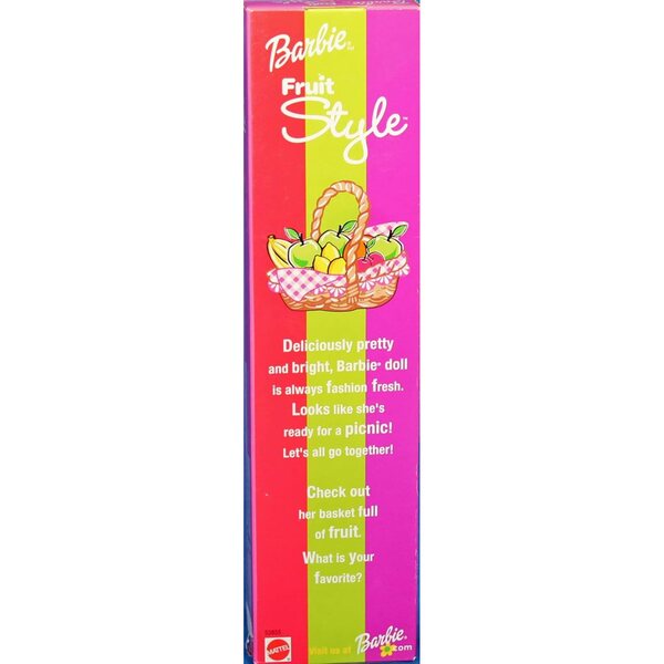 Barbie da collezione 2001 Blonde Fruit Style – Edizione speciale Mattel