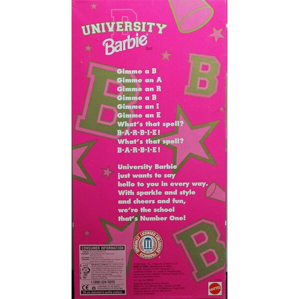 University Barbie Cheerleader Georgia Bulldogs Special Edition