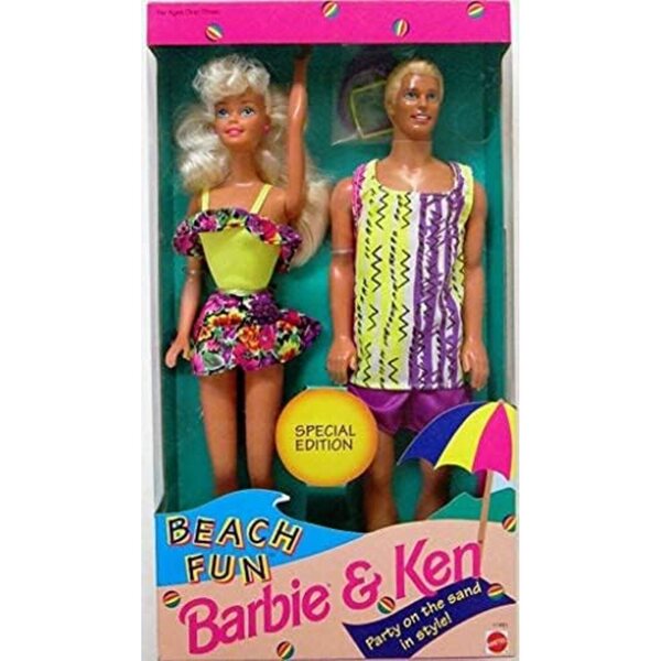 Barbie & Ken Special Edition Beach Fun – Puppen-Geschenkset im Strand-Look